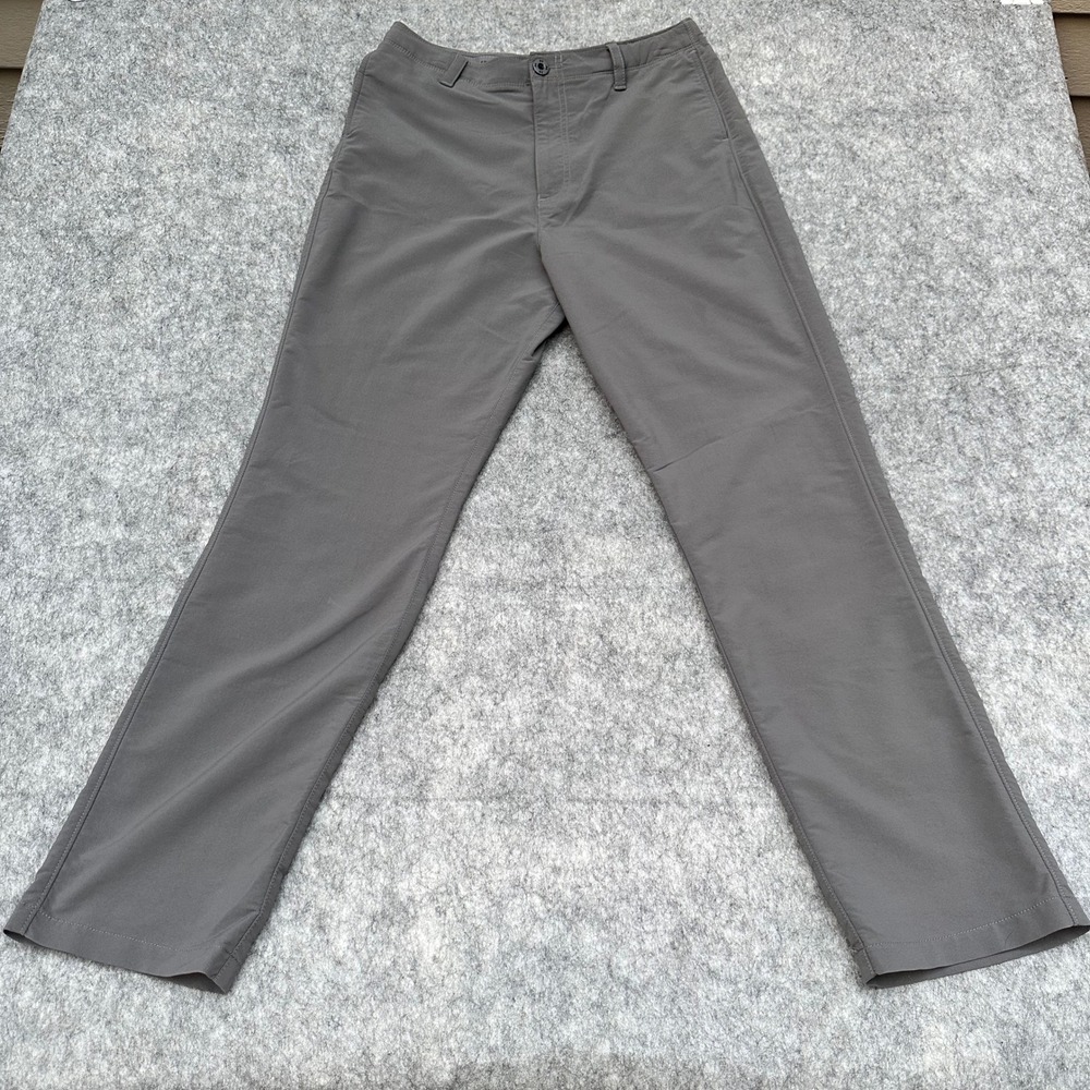 Under Armour Boys Youth XL Grey Loose Fit Performance Golf Pants Tech Chino